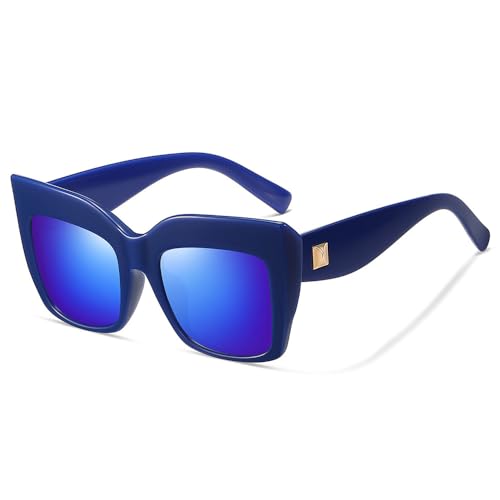 Modne modne ponadgabarytowe kwadratowe okulary przeciwsłoneczne dla kobiet luksusowe okulary przeciwsłoneczne w stylu retro odcienie okulary przeciwsłoneczne UV400 dla kobiet