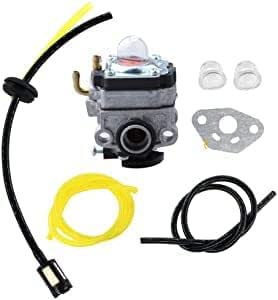 Pro Chaser Carburetor Kit For Troy-Bilt TB525ES TB525ET TB539E Trimmers - With Gaskets & Primer Bulbs