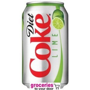 Diet Coke Lime Soda 12oz Can (Pack of 12)