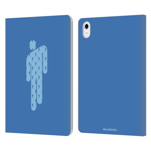 Étui portefeuille en cuir Billie Eilish Blohsh officiel avec support vidéo pour iPad Air 11