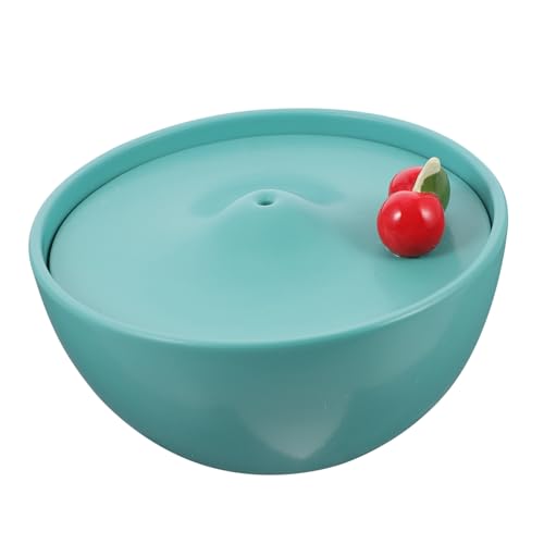 Fuente de Agua para Gatos Cerámica USB Totority Verde