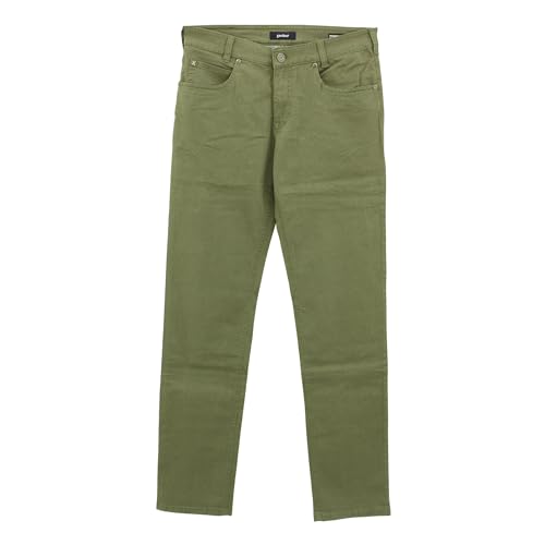 Pantalon homme kaki Gardeur Bill-3 taille 32W longueur 34L en toile coton