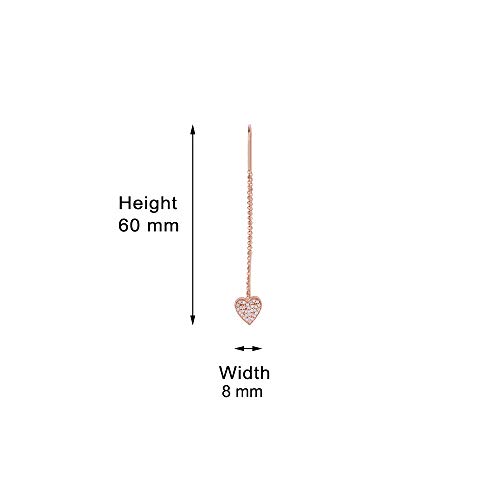 Vanbelle oro rosa placcato argento 925 cuore