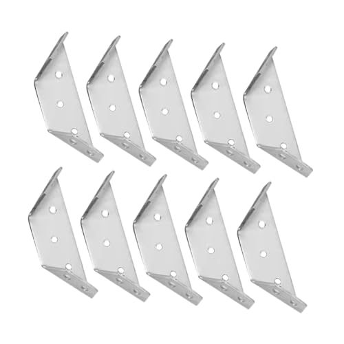 Supports angle multifonctionnels Uonlytech de 30 ensembles pour étagères et tables