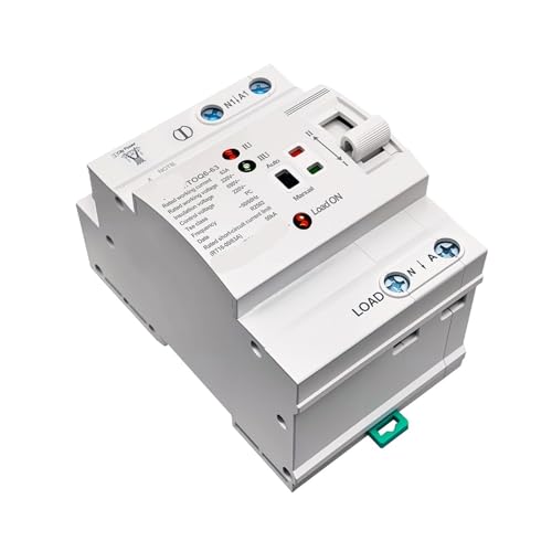 Interruptor de transferencia automática contra apagones en sistemas de 220V 3
