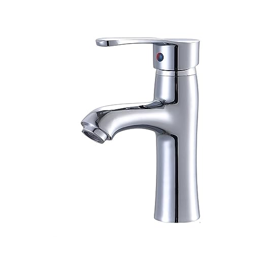 Robinet mitigeur évier chrome pour vasque à poser de salle de bains - 2