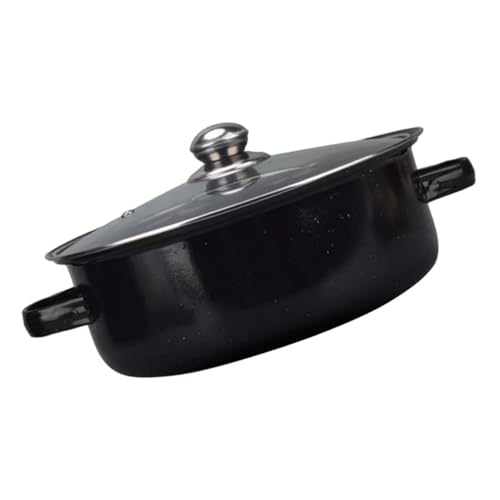 BESTonZON Asadera Multiusos de Cocina con Tapa de Sartenes para Asar para Patatas Resistente Altas Utensilio de Cocina Conveniente