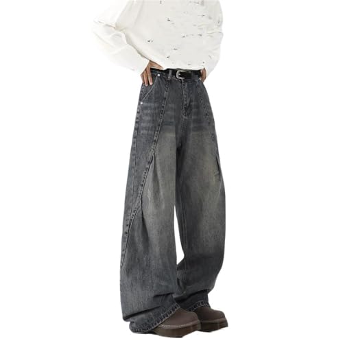 Men's Pants Workwear Denim Wide Leg Loose Fit High Street American Spring Trouser for Men2