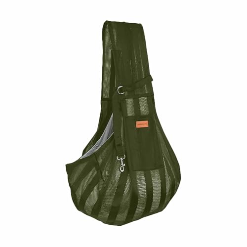 Genérico Mochila portátil para pequeños y medianos Ventilación de malla transpirable Ligera Apta para viajes al libre senderismo aventura Diseño práctico Correas de hombro cómodas (Green One Size)
