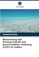 Bewertung der Partnerschaft mit beschränkter Haftung (LLP) in Indien 6205347806 Book Cover
