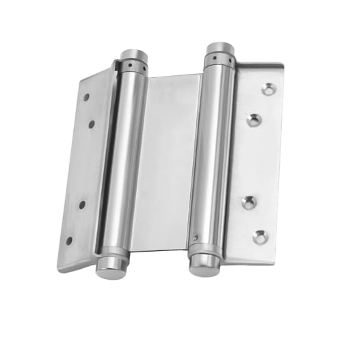 Bisagras de acero inoxidable de doble resorte para una fácil instalación y rendimiento de uso prolongado en varios entornos
