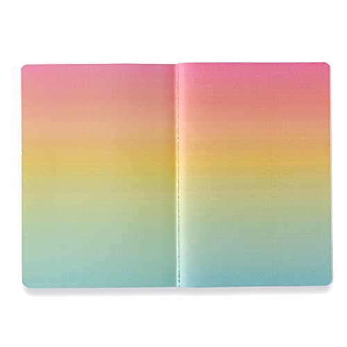 Petite Productivity Journal - Hello Kitty Metallic Asterisks. Lined Page & To-Do List Organizer Notebook. 80 lb. Thick Mohawk Paper. College Ruled Pages with Checklist Columns by Erin Condren.