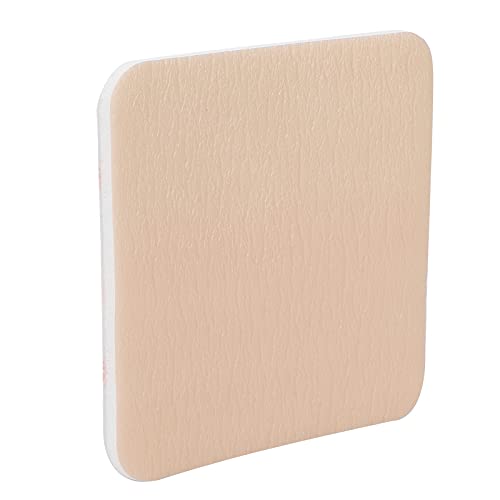 ZJchao Espuma de Silicona para Curar heridas Espuma de apósito Absorbente Cuadrada sin Borde. Película de Silicona Reutilizable para el Cuidado de la Piel