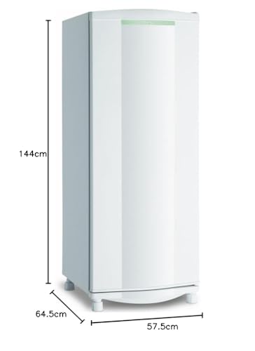 Refrigerador 261L 1 Porta Degelo Seco Classe A 110 Volts, Branco, Consul