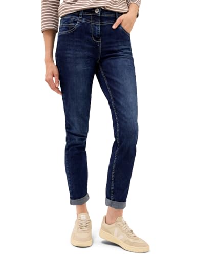 CECIL Damen 3716111 Slim Fit Jeans, mid Blue Used wash, 33W x 30L CECIL Damen 3716111 Slim Fit Jeans, mid Blue Used wash, 33W x 30L