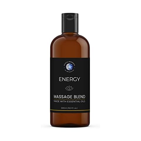 Mystic Moments Energy Aromatherapy Massage Oil Cover