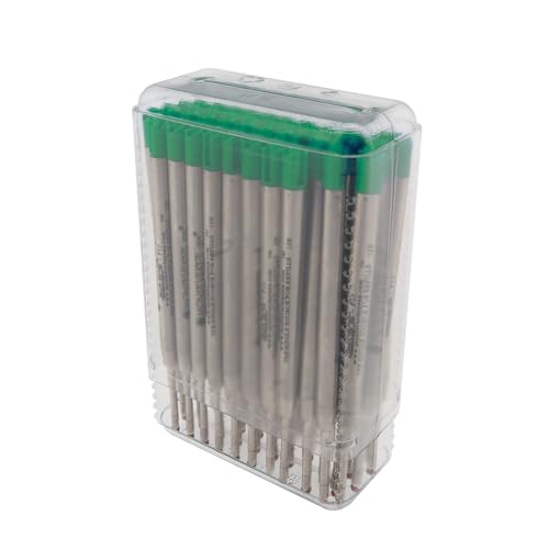 Monteverde recharges sans capuchon de gel en céramique pour Parker BP stylos fine vert P424gn