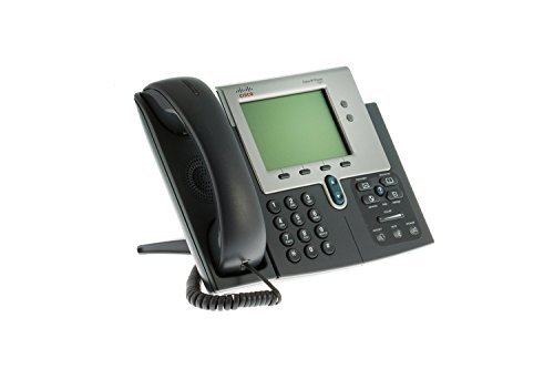 Cisco Téléphone IP 7941 CP-7941G avec kit manuel et base de remplacement pour réseau entreprise