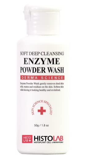 HISTOLAB Soft Deep Cleansing Enzyme Powder Wash – Korean Skincare | 50g NET WT./1.8oz