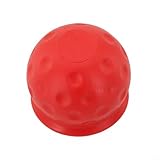 50 mm Schutzkappe für Anhängerkupplungskugeln, unverzichtbar für Anhängerwartung (rot)