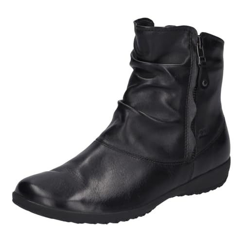 Josef Seibel Damen Naly 24 Kurzschaft Schlupfstiefel Schwarz 100), 40 EU