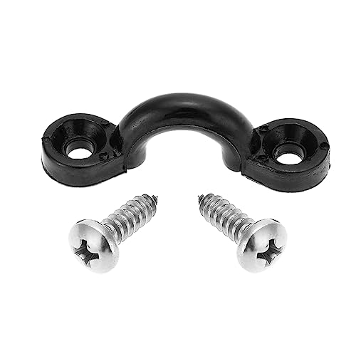 VOANZO 10 PCS Kayak Deck Loops Nylon Pad Eye Tie Down Portable Kayak Pad Eye Kit with 20 Screws Kayak for Kayak Canoe Boat - Image 4