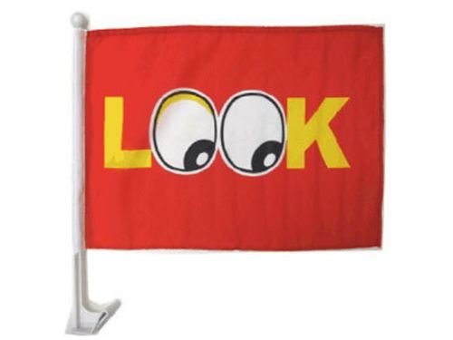 Moon Knives 12x18 Wholesale Lot 12 Look Eyes Red Car Vehicle 12''x18'' Flag - Party Decorations Supplies For Parades - Prime Outside, Garden, Men Cave Decor Flag