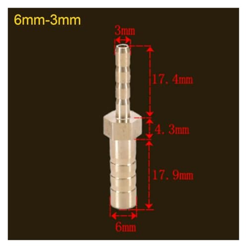 Accesorio de latón de alta resistencia para unión variable 19mm-10mm 3