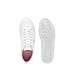Lacoste Women's Court Base Sneaker, White/Light Pink, 8.5