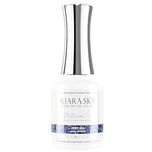 KIARA SKY LED UV Soak Off Platinum Gel FX Deep Sea miniatura 1