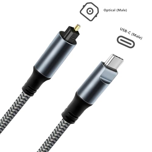 Adaptador de sonido USB C SPDIF convertidor audio portátil 3