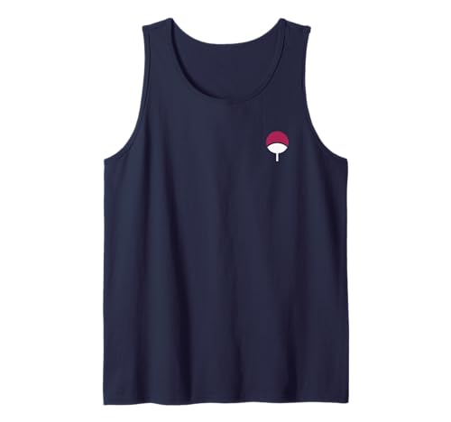 Símbolo de Naruto Shippuden Sasuke Camiseta sin Mangas