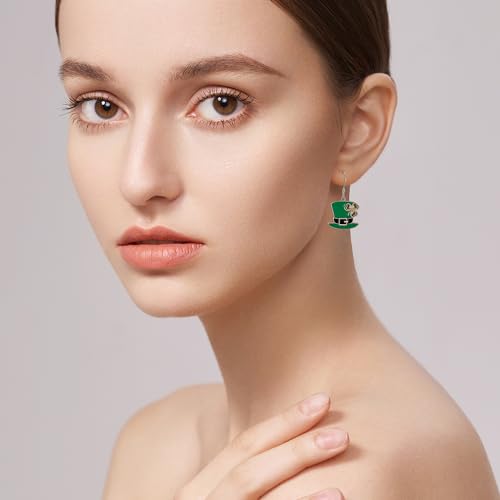 St-Patricks-Day-Earrings-Sterling-Silver-Green-Hat-Dangle-Earrings-St-Patricks-Jewelry-Gifts-for-Women