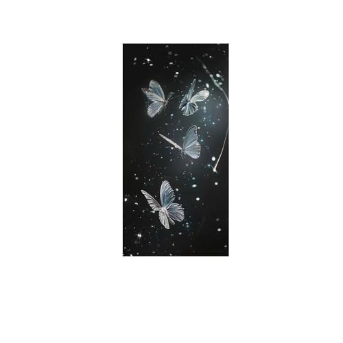 Autocollants voiture papillons vinyle pilier B couverture imperméable