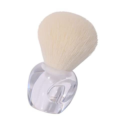 minkissy Synthetic Hair Blush Brush Loose Powder Makeup Tool Fluffy and Sturdy Handle for Blending Blush Compact Size for for Girlfriend Wife Mom