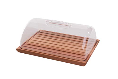 Tábua Migalheira de Corte Porta Pães e Bolos com Cupula Essence