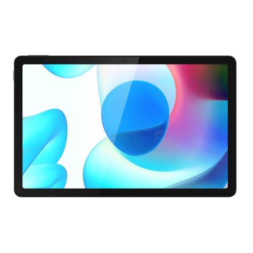 realme Pad, W-LAN Tablet, 2K Display 10,4 Zoll WUXGA+, Dolby Atmos Quad Speakers, MTK Helio G80, Mega-Akku mit 7100 mAh, Quick Charge 18W, Metallischer Körper, Android 11, 4GB+64GB(up to 1TB), Grey