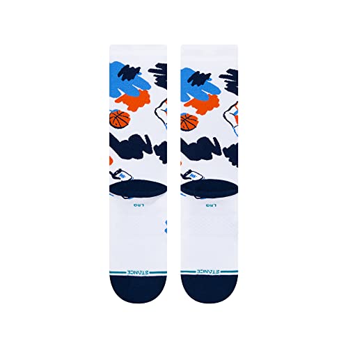 Stance Paint Luka White LG (US Men's Shoe 9-13)3