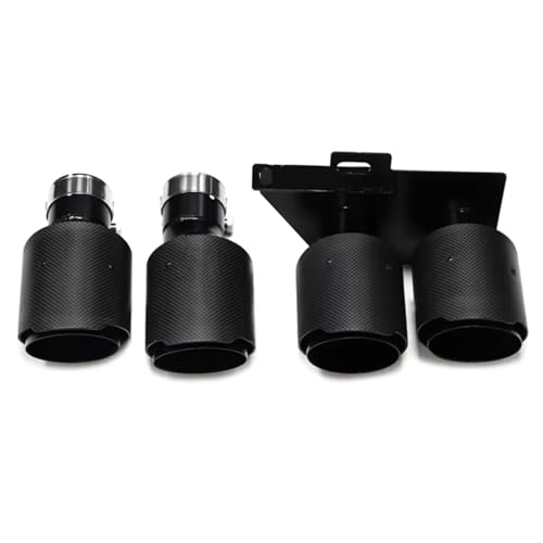 Terminales escape M5 Look Quad en auténtica fibra de carbono premium para silenciador de F10 F11