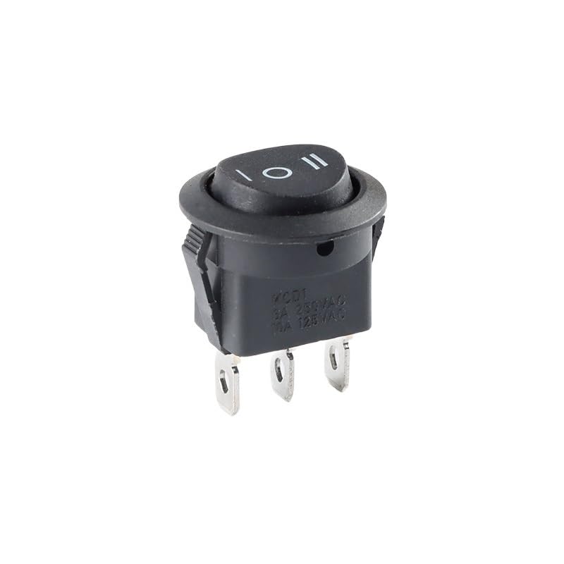 Interrupteur à bascule KCD1 avec voyant LED interrupteur d'alimentation 3 positions