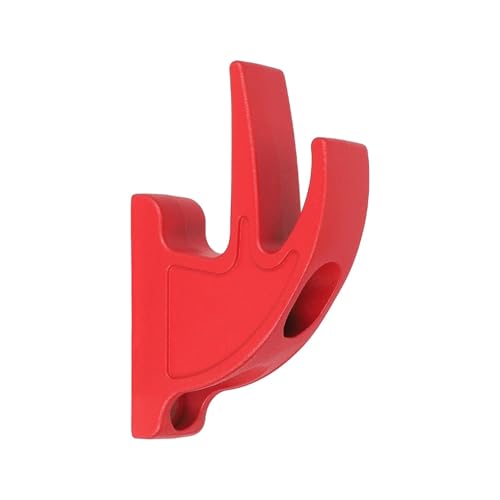 Gancho delantero de alta resistencia para colgar bolsas en patinete Ninebot GT1 y GT2 rojo