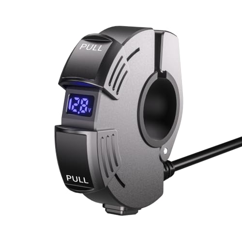 Image of Kaedear USB-C & USB-A Motorcycle Charger, PD 30W, KDR-B14