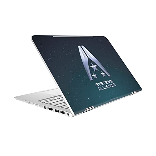 Autocollant vinyle pour HP Spectre X360 G2 anti traces et rayures Mass Effect