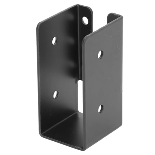 Percha oculta compacta de metal de 5 x 9,3 cm para instalación de vigas 2