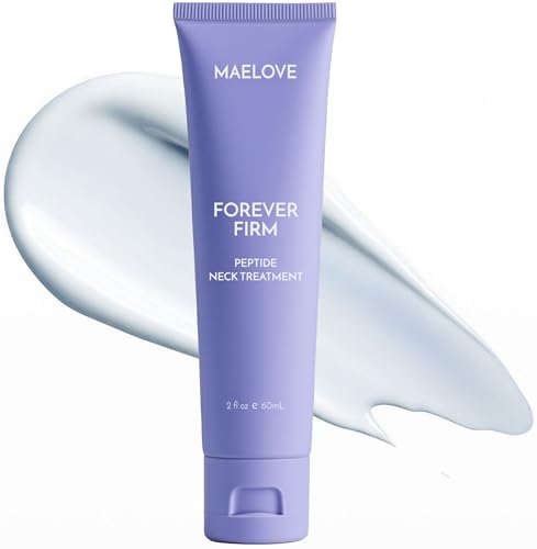 MAELOVE Forever Firm Neck Treatment Peptide-Rich Cream for Neck & Dcolletage Firming Lifting & Hydration Reduces Wrinkles & Sagging
