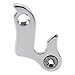 Bike Tail Hook Aluminium Alloy Rear Gear Derailleur Hanger Hook Drop Out Adapter 4 Size Rear Gear Mech with Screw(Type 1)