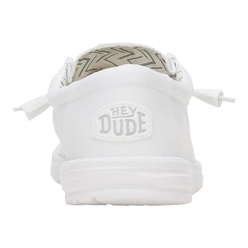 Image of HEYDUDE Men's Wally Stretch Canvas Loafers | Lightweight Slip On Shoes | Casual Walking, Travel & Everyday Style