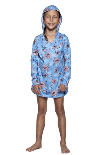 Coolibar UPF 50+ Girl's Seacoast Swim Cover-Up Dress - Sun Protective4