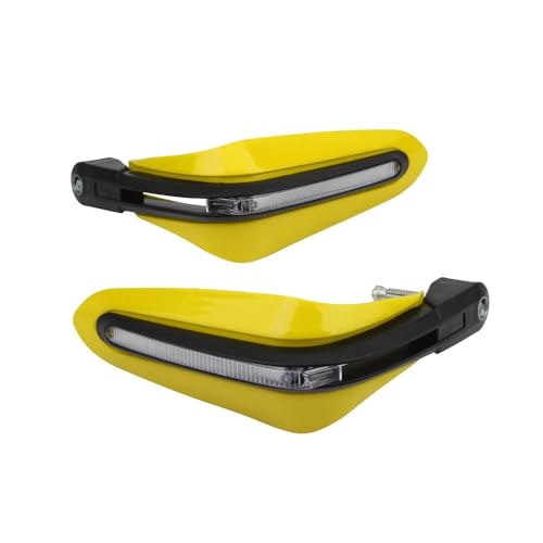 Protège-mains de moto avec éclairage fini les mains froides en scooter