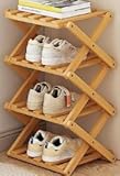 【Organisation multifonctionnelle | Créez votre intérieur idéal en toute simplicité】Ce rangement de chaussures pliable à 4 niveaux est bien plus qu'un simple rangement pour vos chaussures et bottes. Il peut également accueillir serviettes et articles de toilette, livres et magazines dans la chambre, et plantes et objets de décoration dans le salon. Sa conception intelligente s'adapte au rythme de votre vie, offrant une solution de rangement pratique et flexible où que vous soyez, pour créer des espaces bien rangés sans effort.